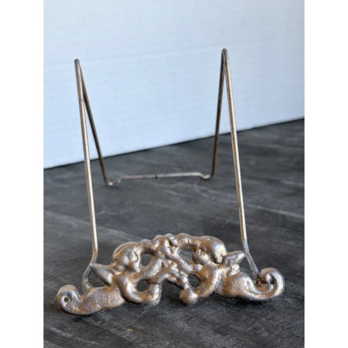 Vintage metal plate display - vintage,